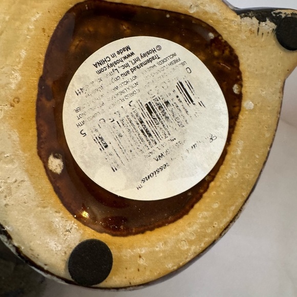 Elegant Expressions MCM Ceramic Screech OWL Vase Centerpiece Boho Decor 9” Tall - Picture 7 of 10